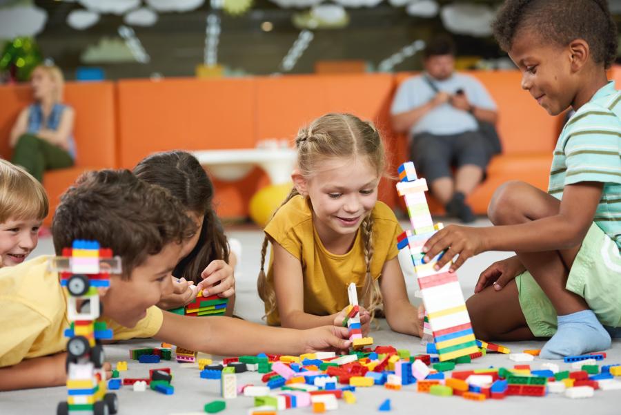 Children playing together